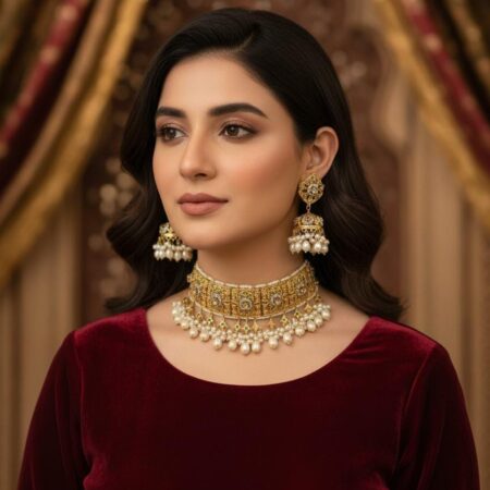 Alina choker set