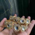 Indian kundan bangles