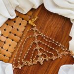 kundan bracelet attached ring