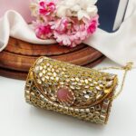 Mini kundan clutch