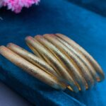 Goldplatted bangles