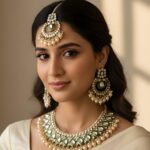 Designer kundan necklace