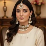 *Beautiful Designer fine quality zarcon crush MOP Turkish choker set with tika 💞💫*
*Rs ...