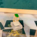 Goldplated diamond cut rings