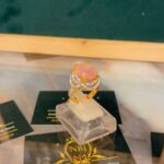 Goldplated diamond cut rings