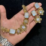 Turkish fancy choker set party wear