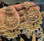 Kundan heavy sahara jhumky - Image 2