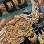 Kundan heavy sahara jhumky