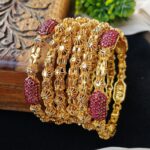 Goldplatted bangles