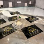 Diamond cut goldplated ring