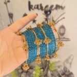 Raindrop bangles set