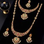 South indian set wd necklace
