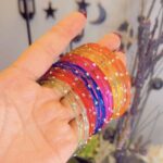 Raindrop bangles
