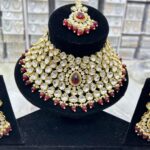 Kundan collar set