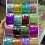 Full box16 dozen bangles glass jelly