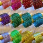 Kashmiri raindrop bangles