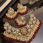 Alina motherpearl flower set