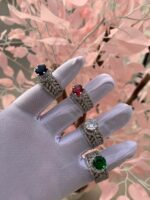 Diamond cut rings - Image 2