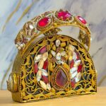 Fancy turkish clutch medium size