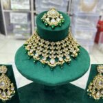 Ameena kundan set