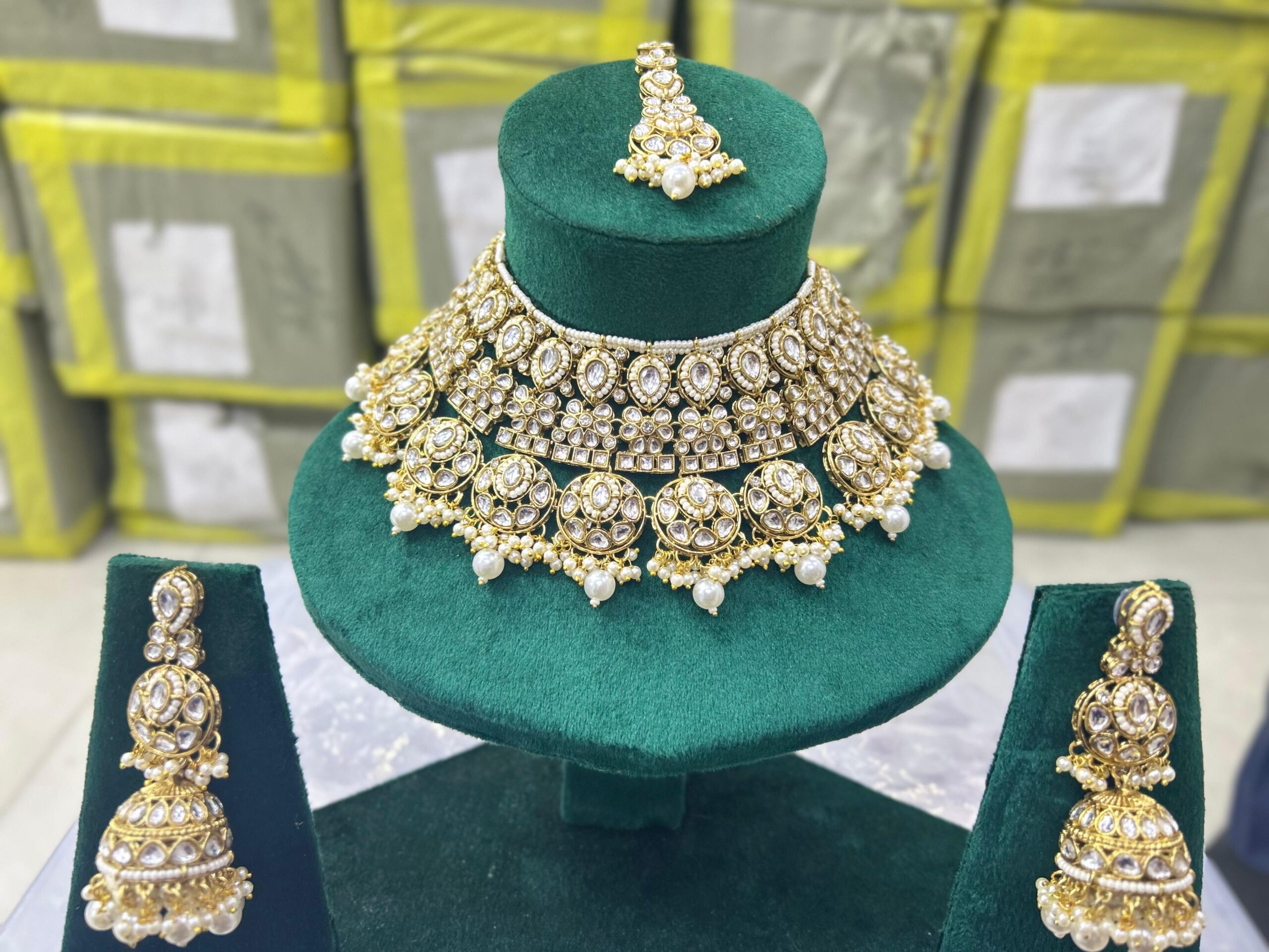 IMG-20260914-WA0027 Kinza kundan set - Image 1