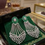 Ad zircon earrings