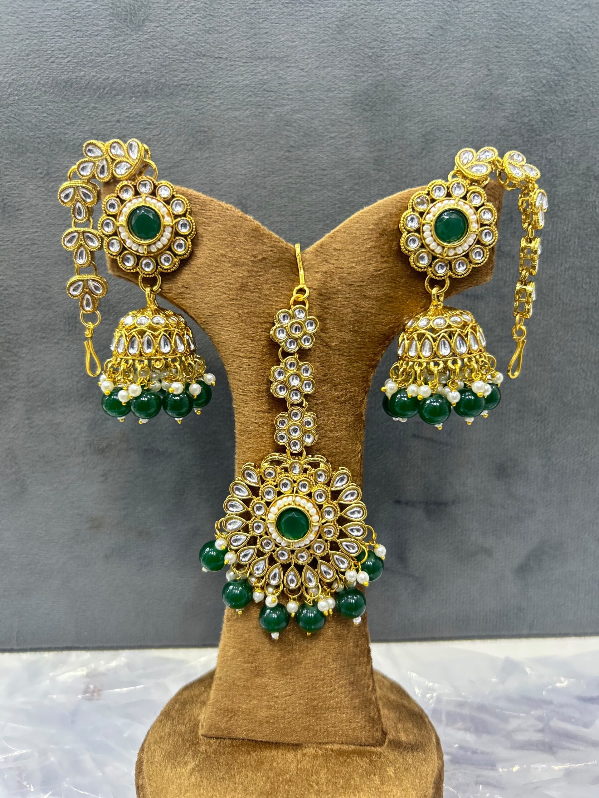 IMG-20260922-WA0444 Minha kundan earrings - Image 1