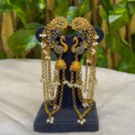 Peackock earrings