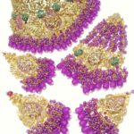 Mira collar bridal set