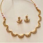 Mina chand tara necklace